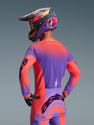 Alpinestars 2026 Supertech Scenz Jersey -Hot Coral/Purple