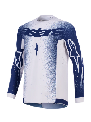 Alpinestars 2026 Supertech Scenz Jersey Light Gray/Dark Blue