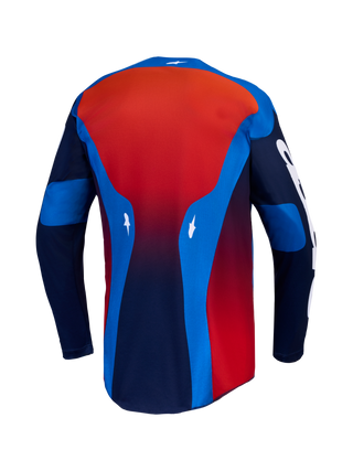 Alpinestars 2027 Racer Hunt Jersey - Strong Blue / Deep Blue / Fire Red