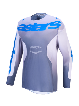 Alpinestars 2027 Racer Amber Jersey - Ash Gray / Light Lilac / UCLA Blue