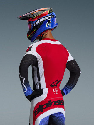 Alpinestars 2026 Techstar Knif Jersey - Black/White/Red