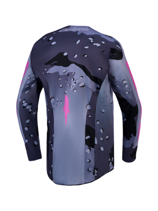 Alpinestars 2027 Racer Lone Jersey - Gray Camo / Purple