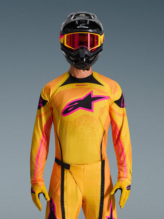 Alpinestars 2026 Techstar Nomur Jersey - Orange/Yellow/Pink