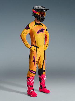 Alpinestars 2026 Techstar Nomur Jersey - Orange/Yellow/Pink