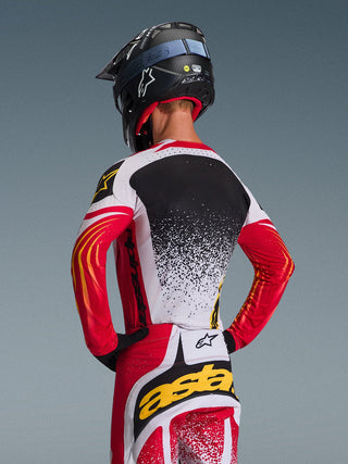 Alpinestars 2026 Techstar Nomur Jersey - Light Gray/Red/Black