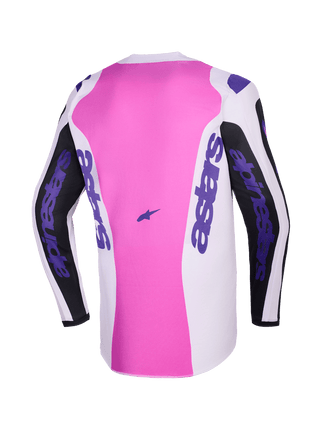 Alpinestars 2026 Fluid Grid Jersey - Black/Light Gray/Purple