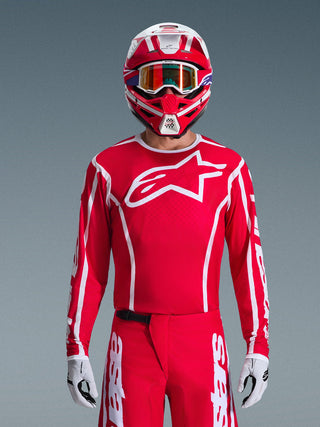 Alpinestars 2026 Fluid Apex Jersey - Red/White