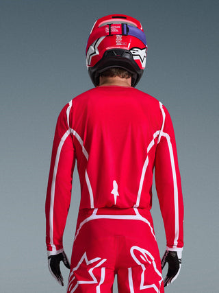 Alpinestars 2026 Fluid Apex Jersey - Red/White