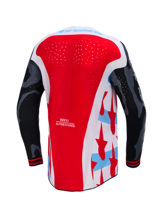 Alpinestars Techstar Beast Coast Limited Edition Jersey - Pirate Black / Hot Orange