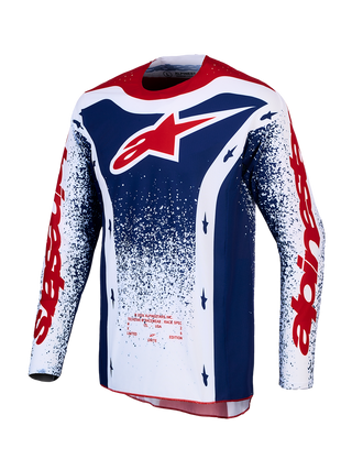 Alpinestars Techstar Unity Limited Edition Jersey - Red / White / Blue