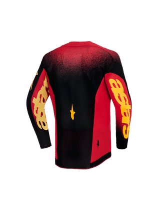 Alpinestars 2026 Youth Supertech Scenz Jersey - Red/Black/Yellow