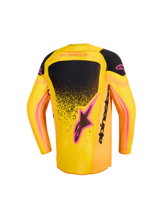 Alpinestars 2026 Youth Supertech Nomur Jersey - Orange/Yellow/Pink