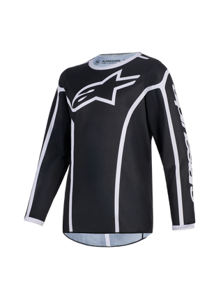Alpinestars 2026 Youth Fluid Apex Jersey - Black/Gray