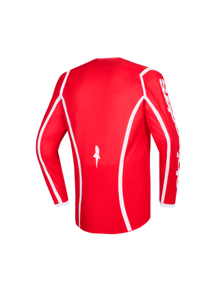 Alpinestars 2026 Youth Fluid Apex Jersey - Red/White