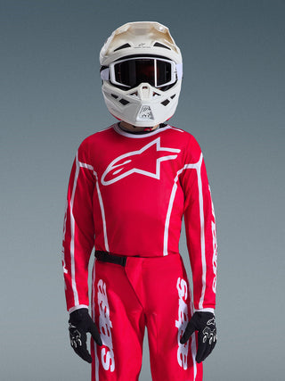 Alpinestars 2026 Youth Fluid Apex Jersey - Red/White