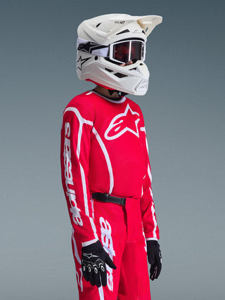 Alpinestars 2026 Youth Fluid Apex Jersey - Red/White