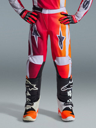 Alpinestars 2026 Youth Fluid Portl Pants - Red/Light Gray/Dark Gray