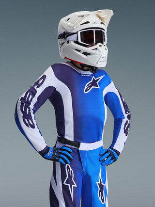 Alpinestars 2026 Youth Fluid Portl Jersey - Ucla Blue/White