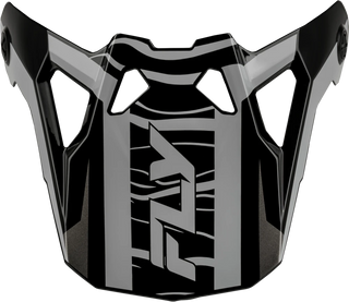 Fly Racing Formula CP Charge Peak - Black / Grey / Light Grey