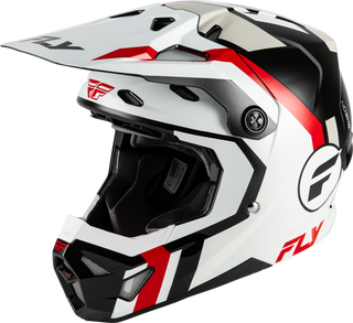 Fly Racing Formula CP Seal Helmet - White/Black/Red