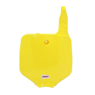 Polisport Number Plate Kawasaki KX65 2000-2015 . Suzuki RM65 2003-2005 - Yellow