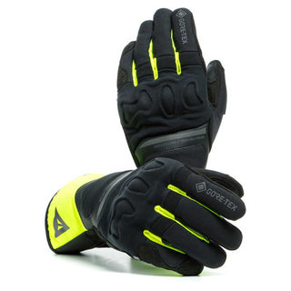Dainese Nembo Gore-Tex Gloves - Black/Fluro-Yellow