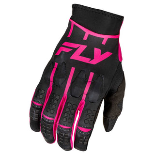Fly Racing 2025 Evolution Gloves - Black/ Pink