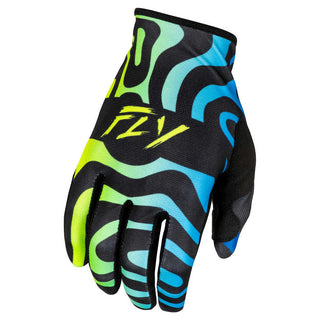 Fly Racing Legacy 2025 Pro Lite Zen SE Gloves - Black / Blue/ Yellow