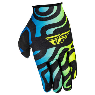 Fly Racing Legacy 2025 Pro Lite Zen SE Gloves - Black / Blue/ Yellow