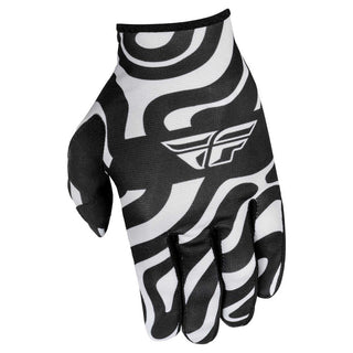 Fly Racing Legacy 2025 Pro Lite LE Abyss Gloves - White/ Black