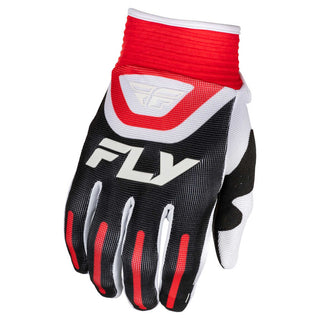 Fly Racing Men's Legacy 2025 F-16 Youth Gloves - Black/Red/ White