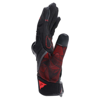 Dainese Ermex Gloves - BlackK/Red-Lava