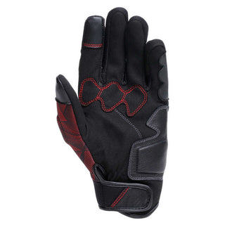 Dainese Ermex Gloves - BlackK/Red-Lava