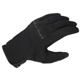 Dririder Flex Full Finger Motorcycle Gloves - Black/Black