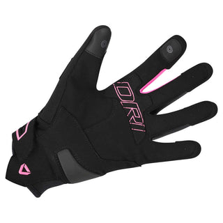 Dririder Flex Full Finger Ladies' Gloves - Black/Pink