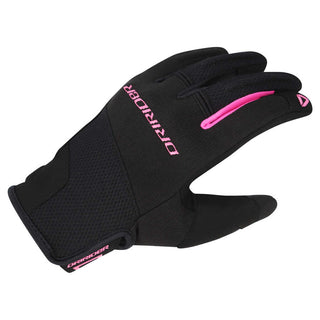Dririder Flex Full Finger Ladies' Gloves - Black/Pink