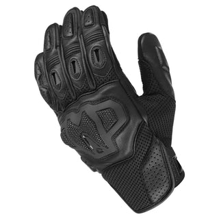 Dririder Air-Ride 3 Short Cuff Motorcycle Gloves - Black