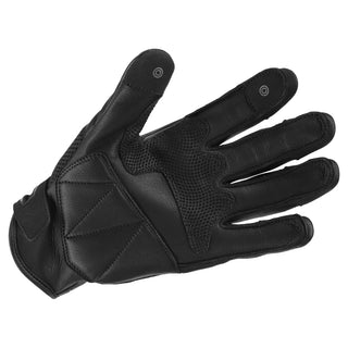 Dririder Air-Ride 3 Short Cuff Motorcycle Ladies Gloves - Black