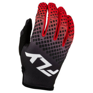 Fly Racing 2027 Kinetic Youth Fade Gloves - Black / Red / White