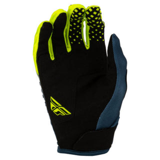 Fly Racing 2027 Kinetic Youth Fade Gloves - Navy / Hi-Vis / White