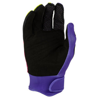 Fly Racing 2027 F-16 Youth Raze Gloves - Purple / Red / Yellow