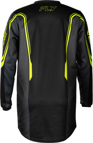 Fly Racing 2027 F-16 MX Youth Raze Jersey - Black / Gray