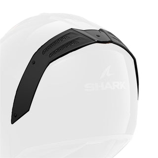Shark Spartan RS Replacement Spoiler - Gloss Black (LG-2XL)