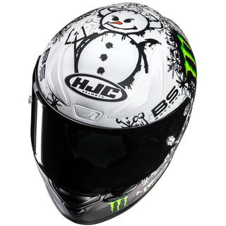 HJC RPHA 1 V2 Helmet - Carbon Snow Diablo MC-10SF