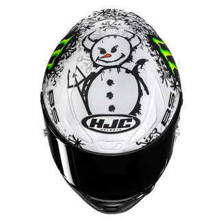 HJC RPHA 1 V2 Helmet - Carbon Snow Diablo MC-10SF