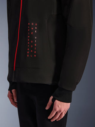 Alpinestars Radium Tech Hoodie - Black / Bright Red