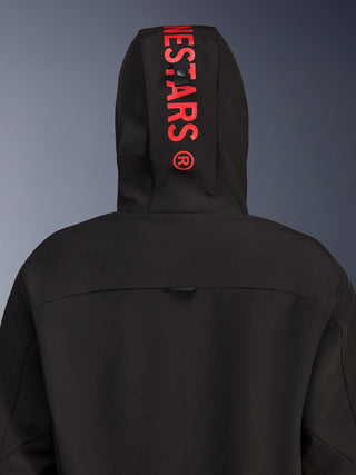 Alpinestars Radium Tech Hoodie - Black / Bright Red