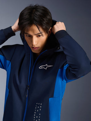 Alpinestars Radium Tech Hoodie - Night Navy / Royal Blue