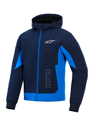 Alpinestars Radium Tech Hoodie - Night Navy / Royal Blue