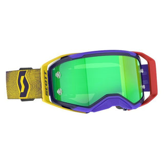 Scott Prospect 2.0 Motorcycle Goggle - Red/Yellow/ Green Chrome Lens